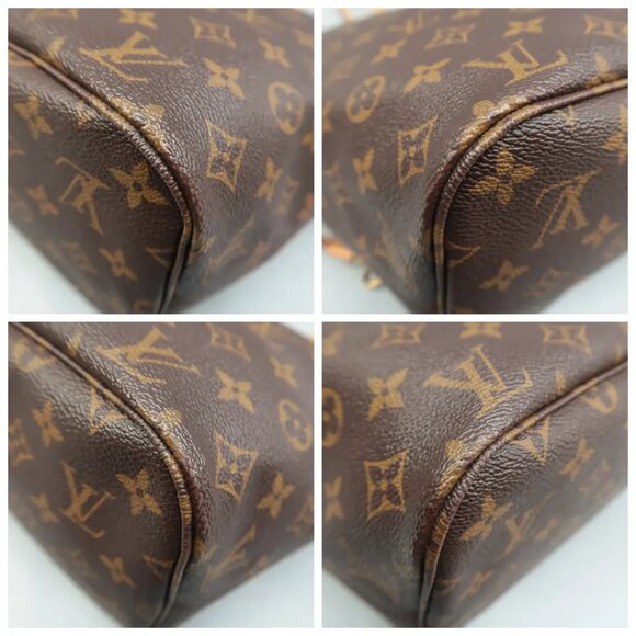 100% Authentic Louis Vuitton Neverfull MM Brown W/P Monogram Canvas Shoulder Bag - Picture 6 of 12